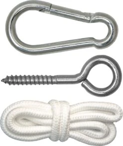 Metalen Ophangset Tot 160kg - Massieve Bevestiging Set Voor Hangstoel Hangmat - Plafond Wand Montage -Meubel Verkoop 1013x1200