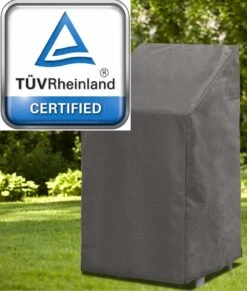 Weersbestendige Beschermhoes Stoel (4 Tot 6 Stapelstoelen) | 66 X 95 X 133/93 Cm (L) | Premium | Waterproof | TÜV Rheinland Gecertificeerd | Hoes Voor Tuin | Waterdicht | Solution Dyed (verkleuring Onmogelijk) | Grijs / Antraciet -Meubel Verkoop 1018x1200