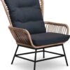 BUITEN Living Dex Wicker Loungestoel Tuin | Wicker + Aluminium | Bamboe Antraciet -Meubel Verkoop 1027x1200 1