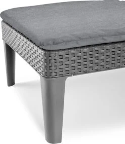 Allibert Jaipur Ligbed - 58x187,5x29 Cm - Grafiet -Meubel Verkoop 1042x1200