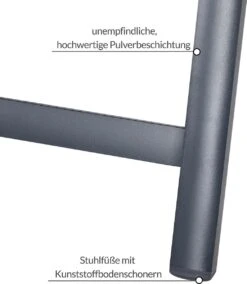 Casaria Tuinstoel Aluminium - 2 Stuks Inklapbaar - Antraciet -Meubel Verkoop 1043x1200 1