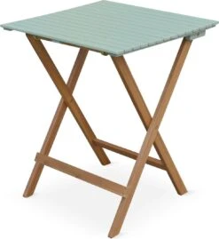 Alice's Garden Bistroset Barcelona - 2 Zitplaatsen - Acacia - Groengrijs -Meubel Verkoop 1100x1200 1