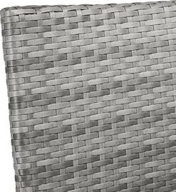 Casaria Polyrattan Tuinstoelen – 4 Stuks Stapelbaar – Grijs -Meubel Verkoop 1102x1200 1