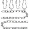 2x 50cm Hangende Stoelketting Tot 230kg - 4 Karabiners - Schommel Hangmat Bokszak Ophanging -Meubel Verkoop 1114x1200