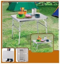 Camp Active Campingtafel - Opvouwbaar - 2 Hoogtes - 75 X 55 X 25-59 Cm -Meubel Verkoop 1116x1200 1