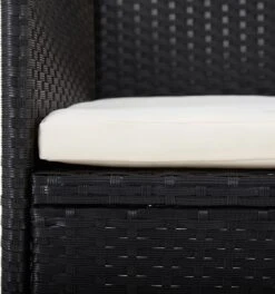 VidaXL 5-delige Tuinset Met Kussens Zwart -Meubel Verkoop 1123x1200 2