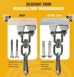 Itstrong® Plafondhaak Ophangsysteem Voor Binnen & Buiten – Ophanghaak Voor Bokszak – Schommel – Schommelstoel – Hangstoel - RVS 14 Itstrong® Plafondhaak Ophangsysteem Voor Binnen & Buiten – Ophanghaak Voor Bokszak – Schommel – Schommelstoel – Hangstoel - RVS -Meubel Verkoop 1146x1200 1