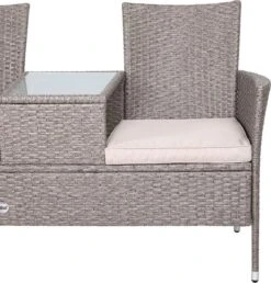 Casaria Tuinbank Polyrattan - 2-Zits Incl.Tafel - Weerbestendig Beige 19 Casaria Tuinbank Polyrattan - 2-Zits Incl.Tafel - Weerbestendig Beige -Meubel Verkoop 1147x1200 2