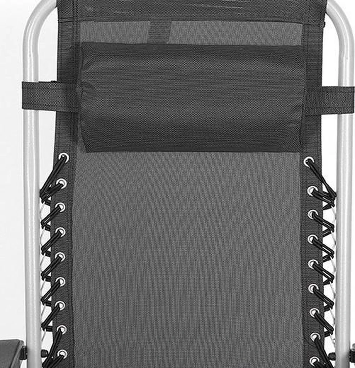 Brulo - Ligstoel Tuin - Ligstoelen - Strandstoel Opvouwbaar - Tuinstoel - Incl Tafel En Hoofdkussen 4 Brulo - Ligstoel Tuin - Ligstoelen - Strandstoel Opvouwbaar - Tuinstoel - Incl Tafel En Hoofdkussen - Afbeelding 2