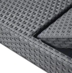 Allibert Jaipur Ligbed - 58x187,5x29 Cm - Grafiet -Meubel Verkoop 1179x1200