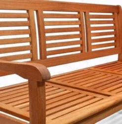 Casaria Tuinbank - FSC®-Gecertificeerd Eucalyptushout - 153cm Bruin 21 Casaria Tuinbank - FSC®-Gecertificeerd Eucalyptushout - 153cm Bruin -Meubel Verkoop 1185x1200 6