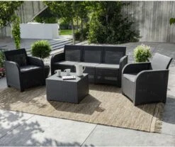 Keter Tuinbank 2-zits Rosalie Grafietkleurig -Meubel Verkoop 1200x1005 7