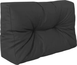 Palletkussen Comfort Waterafstotend Halve Pallet Zwart 60x40x10/20cm -Meubel Verkoop 1200x1019