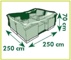 Nature - Tuinmeubelhoes - Beschermhoes Voor Loungeset - H70 X 250 X 250cm 9 Nature - Tuinmeubelhoes - Beschermhoes Voor Loungeset - H70 X 250 X 250cm -Meubel Verkoop 1200x1022 2