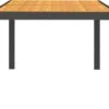 VidaXL Tuintafel 150x90x75 Cm Poly Rattan En Acaciahout Zwart -Meubel Verkoop 1200x1023 1
