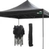 MaxxGarden Easy-up Partytent - 3x3m - Standaard - Waterdicht - Opvouwbaar - Inclusief Draagtas - Zwart -Meubel Verkoop 1200x1026 2