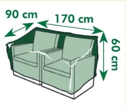 Nature - Tuinmeubelhoes - Beschermhoes Voor Loungebank - 2-zits - H60 X 170 X 90cm 11 Nature - Tuinmeubelhoes - Beschermhoes Voor Loungebank - 2-zits - H60 X 170 X 90cm -Meubel Verkoop 1200x1027 5