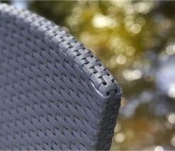 Allibert Vermont Verstelbare Tuinstoel - 64x68x107cm - Grafiet -Meubel Verkoop 1200x1036