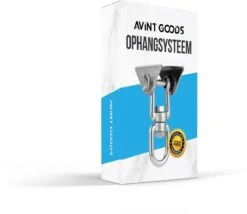 AVINT GOODS RVS Ophangsysteem Plafondhaak Bokszak – Schroefhaak & Ophanghaak Hangstoel – Muurhaak Binnen & Buiten - 550KG -Meubel Verkoop 1200x1038