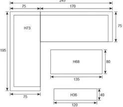 Merkloos Rocco | Loungeset Hoekset Tuinset | Aluminium| Hoekbank, Tuinbank, Tuintafel | 8 Zitplaatsen -Meubel Verkoop 1200x1039 2