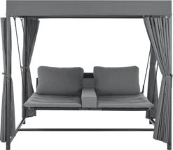 Schommelbank / Ligbank Kassandra - Donkergrijs 34 Schommelbank / Ligbank Kassandra - Donkergrijs -Meubel Verkoop 1200x1046