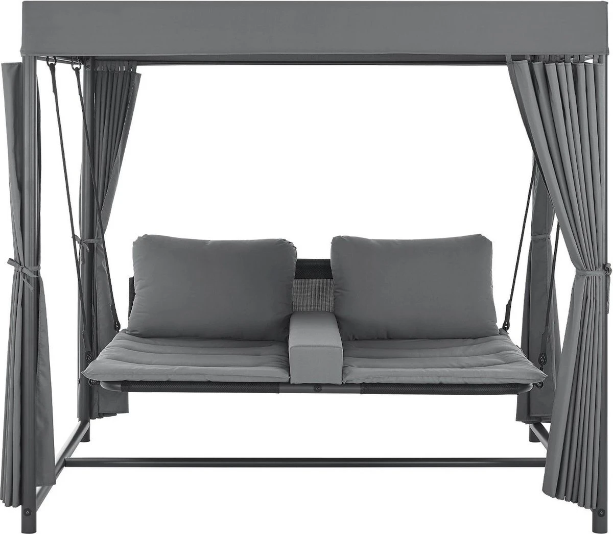 Schommelbank / Ligbank Kassandra - Donkergrijs 16 Schommelbank / Ligbank Kassandra - Donkergrijs - Afbeelding 14