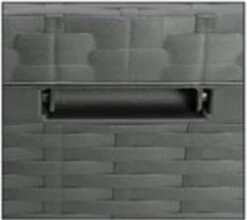 Verrijdbare Tuinkussen Opbergbox - Rattan Look - Zwart - 350 Liter -Meubel Verkoop 1200x1071 2