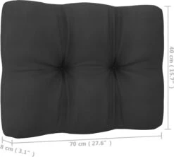 Decoways - 6-delige Loungeset Met Kussens Massief Grenenhout Wit -Meubel Verkoop 1200x1080