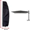 Luxe Parasolhoes Met Rits En Stok Voor Zweefparasol | 265 X 70 Cm | Waterdicht | Rits En Stok | Geschikt Voor Parasol Van 300 Cm | Zwart 1 Luxe Parasolhoes Met Rits En Stok Voor Zweefparasol | 265 X 70 Cm | Waterdicht | Rits En Stok | Geschikt Voor Parasol Van 300 Cm | Zwart -Meubel Verkoop 1200x1104 2