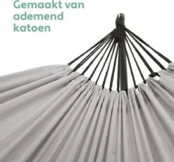 Vita5 Hangmat Met Standaard – 2 Persoons – Incl. Bekerhouder – 205kg Draaggewicht – Grijs -Meubel Verkoop 1200x1111 1