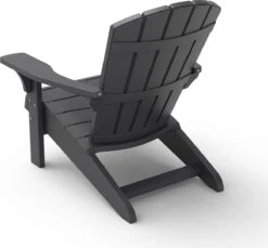 Keter Troy Adirondack Tuinstoel - 81x80x96,5cm - Grafiet -Meubel Verkoop 1200x1113