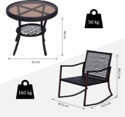 Outsunny Tuinset 7-delig Schommelstoel Set Zitgroep Met Kussens Rotan Bruin 863-030 21 Outsunny Tuinset 7-delig Schommelstoel Set Zitgroep Met Kussens Rotan Bruin 863-030 -Meubel Verkoop 1200x1127 2