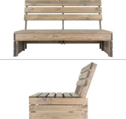 Pro Garden Palletbank - 120 Cm - 2-zits -Meubel Verkoop 1200x1130 1