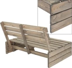 Pro Garden Palletbank - 120 Cm - 2-zits -Meubel Verkoop 1200x1139 2