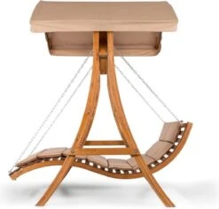 Bermuda Hollywoodschommel Tuinschommelbank 130 Cm 2-zits Zonneluifel -Meubel Verkoop 1200x1145 2