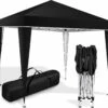 Coazy Waterdichte Partytent 3x3 Meter Opvouwbaar - Paviljoen - Easy Up - Pop-up Tent Met Haringen, Touw En Anti Slip Poten - Waterdicht - Partytenten Weerbestendig -Meubel Verkoop 1200x1148 6