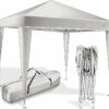 Coazy Waterdichte Partytent 3x3 Meter Opvouwbaar - Paviljoen - Easy Up - Pop-up Tent Met Haringen, Touw En Anti Slip Poten - Waterdicht - Partytenten Weerbestendig -Meubel Verkoop 1200x1148 7