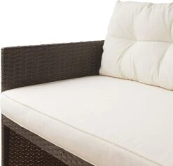 Teamson Home 3-Delig Hoek Loungeset - Tuinmeubelen - Tuinbank - Omvat Tafel En Kussens - Rotan - Bruin/Wit 22 Teamson Home 3-Delig Hoek Loungeset - Tuinmeubelen - Tuinbank - Omvat Tafel En Kussens - Rotan - Bruin/Wit -Meubel Verkoop 1200x1150 3