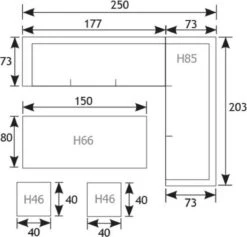 Garden Impressions Blue Bird Dining Loungeset 5-delig - Rechts - Bruin/antraciet -Meubel Verkoop 1200x1151 1