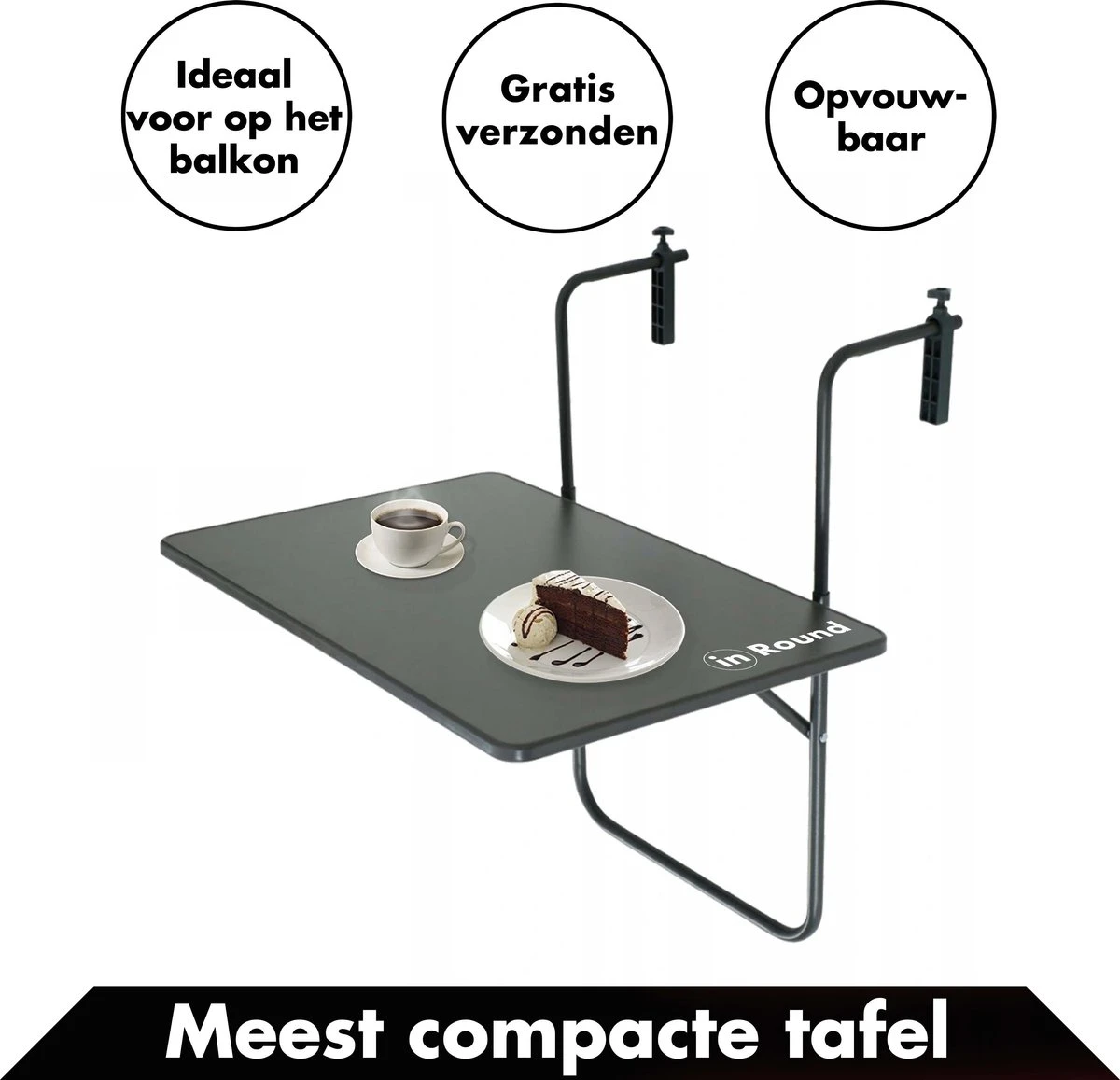 Balkontafel Inklapbaar – Zwart – 60 X 60 X 70 Cm – Hout Balkontafeltje Hangend Balkonbar Balkontafels Opklapbaar Hangtafel Balcony Table – Ophangbaar Voor Aan Het Balkon – Vouwtafel Wandtafel Inklapbare Tafel – Bijzettafel – Buiten Tafeltje Klaptafel 3 Balkontafel Inklapbaar – Zwart – 60 X 60 X 70 Cm – Hout Balkontafeltje Hangend Balkonbar Balkontafels Opklapbaar Hangtafel Balcony Table – Ophangbaar Voor Aan Het Balkon – Vouwtafel Wandtafel Inklapbare Tafel – Bijzettafel – Buiten Tafeltje Klaptafel