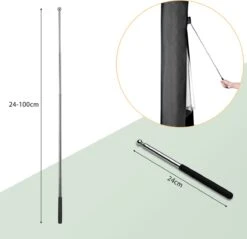 Kingsleeve Parasolhoes Tot Ø 330cm - Weerbestendig Robuust - Grijs -Meubel Verkoop 1200x1163