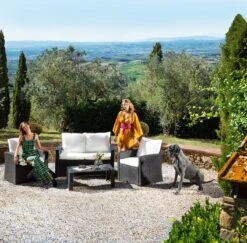 Tectake - Wicker Zitgroep Tuinset Lucca - Zwart - 404131 13 Tectake - Wicker Zitgroep Tuinset Lucca - Zwart - 404131 -Meubel Verkoop 1200x1179 2