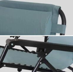 Alice's Garden Campingstoel PATRICK - Set Van 2 - Opvouwbaar - Verstelbaar - Smaragdgroen -Meubel Verkoop 1200x1189 2