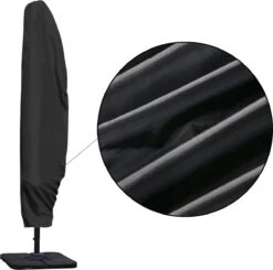 Parasolhoes Voor Zweefparasol - 265 Cm - Zwart - Waterbestendige Hoes Voor Parasol - Parasolhoes Staande Parasol Met Rits -Meubel Verkoop 1200x1189 8