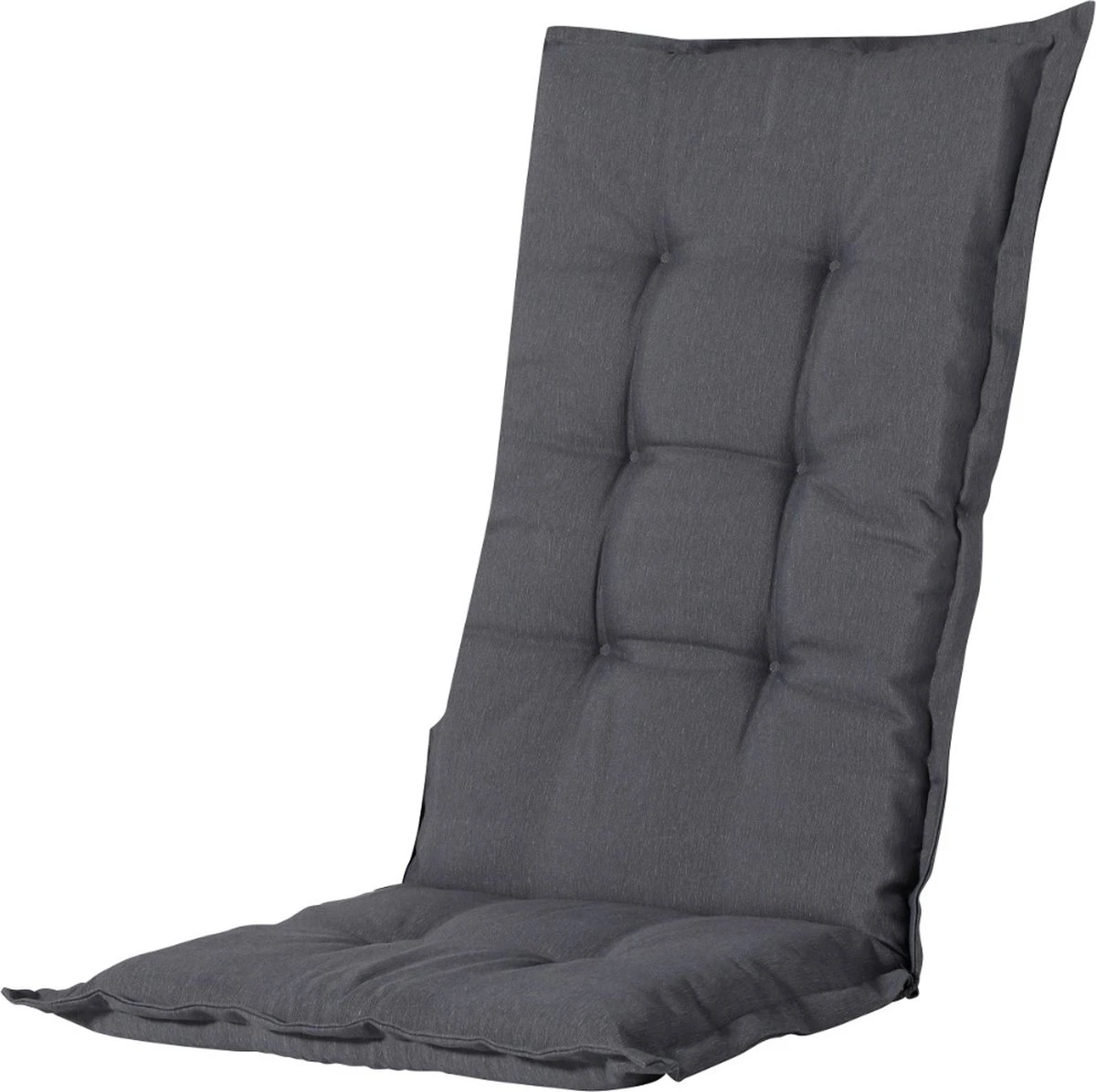 Madison - Tuinkussen - Hoge Rug - 123 X 50cm - Panama Grijs - Standenstoel 3 Madison - Tuinkussen - Hoge Rug - 123 X 50cm - Panama Grijs - Standenstoel