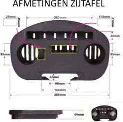 Brulo - Ligstoel Tuin - Ligstoelen - Strandstoel Opvouwbaar - Tuinstoel - Incl Tafel En Hoofdkussen 16 Brulo - Ligstoel Tuin - Ligstoelen - Strandstoel Opvouwbaar - Tuinstoel - Incl Tafel En Hoofdkussen -Meubel Verkoop 1200x1197 3