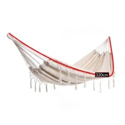 Detex Hangmat Met Franjes - 320x150cm – Belastbaar Tot 300kg Beige -Meubel Verkoop 1200x1198 10