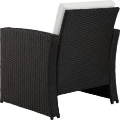 Tectake - Wicker Zitgroep Tuinset Lucca - Zwart - 404131 19 Tectake - Wicker Zitgroep Tuinset Lucca - Zwart - 404131 -Meubel Verkoop 1200x1198 14