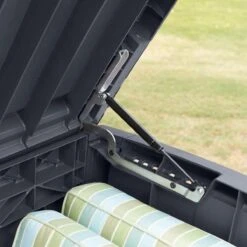 Keter - Borneo Opbergbox - 416 Liter - 129.5 X 62.5 X 70 Cm - Antraciet -Meubel Verkoop 1200x1200 1004