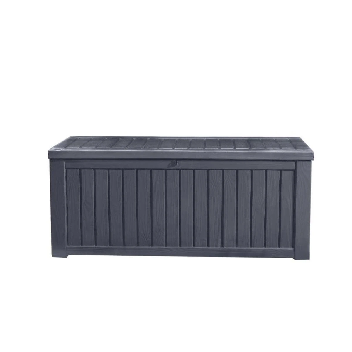 Keter Rockwood Opbergbox - 570L - 155x72,4x64,4cm - Grafiet 4 Keter Rockwood Opbergbox - 570L - 155x72,4x64,4cm - Grafiet - Afbeelding 2